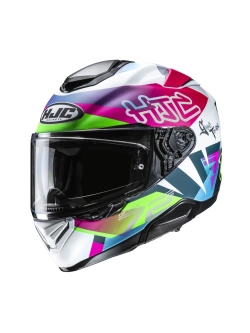 Kask integralny HJC RPHA 72 Goldy biało-zielony