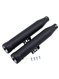 Tłumik motocyklowy Cobra Neighbor Hater Harley Davidson Softail Deluxe, Softail Heritage Classic, czarny