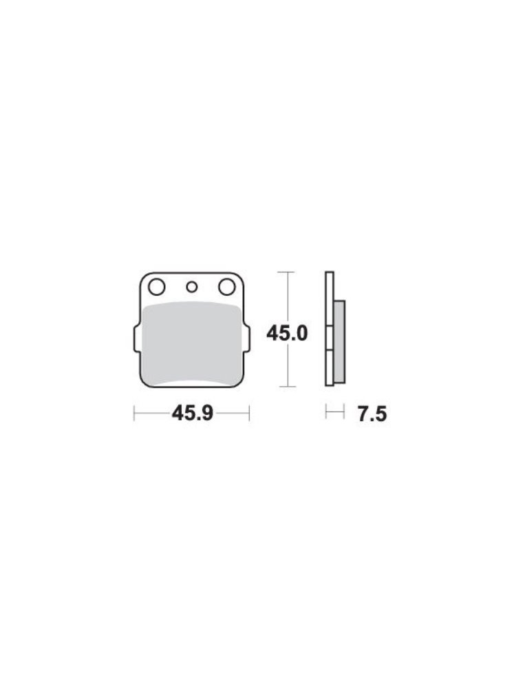 KLOCKI HAMULCOWE SBS 592 SI