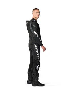 Kombinezon motocyklowy dwuczęściowy REV’IT! Argon 3 czarno-biały