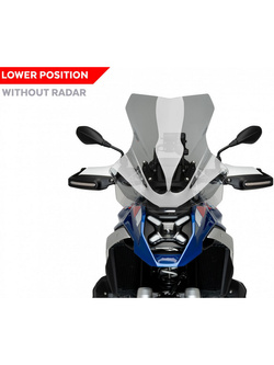 Szyba motocyklowa turystyczna PUIG BMW R 1300 GS (23-24) lekko przyciemniana [bez radaru AAC]