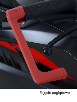 Osłona dźwigni hamulca/ sprzęgła R&G do Aprilia RSV4 1100 Factory (19-)/ RSV4-RR/ RSV4-RF (15-) czarna