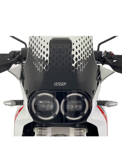 Deflektory motocyklowe WRS do szyby Ducati Desert X 937/ Rally (22-) przyciemniane