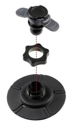 Okrągłe mocowanie samoprzylepne Lampa Opti Stick