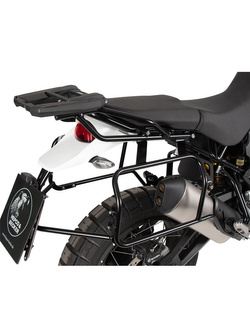 Zestaw: kufry boczne + stelaże Hepco&Becker Xplorer Cutout Ducati Desert X Rally (24-) srebrne