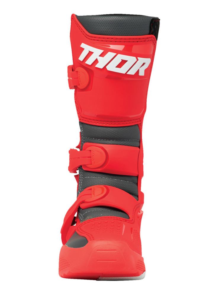 Buty cross dla dzieci Thor Blitz XR czerwono-szare