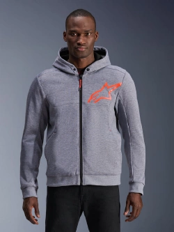 Bluza motocyklowa Alpinestars Chrome V2 szaro-czerwona