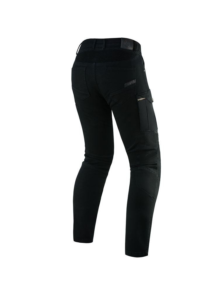Jeansy motocyklowe Rebelhorn Vandal Twill czarne