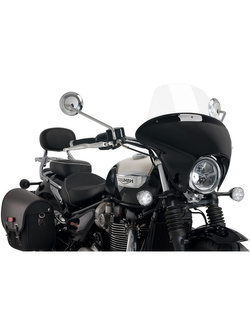 Owiewka motocyklowa turystyczna PUIG Batwing SML do Triumpha Bonneville Speedmaster (18-) przezroczysta