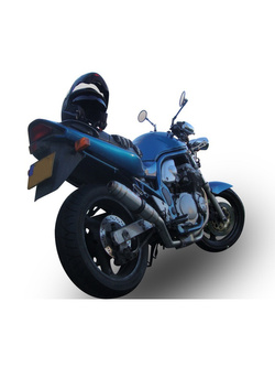 Tłumik G.P.R Deeptone Inox [Slip-on, Stainless Steel] - Suzuki GSF 1200 Bandit / S [05-06]