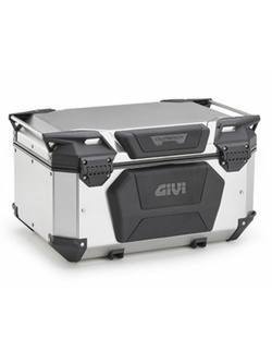 Oparcie do kufra centralnego GIVI Trekker Outback Evo 58/ Black Line czarne