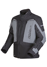 Kurtka motocyklowa tekstylna Modeka Hydron czarno-szara