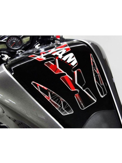 Tankpad PUIG Wings, wzór Yamaha (czerwony)