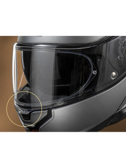 Zestaw: kask szczękowy Shoei Neotec 3 srebrny + dedykowany interkom motocyklowy Sena SRL 3