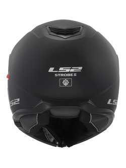 Kask szczękowy LS2 FF908 Strobe II czarny matowy