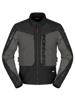 Kurtka motocyklowa tekstylna Spidi Terra Tex czarno-szara