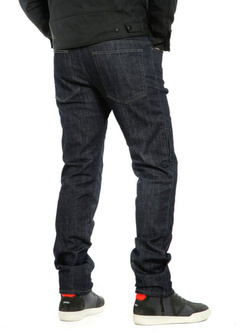 Jeansy motocyklowe Dainese Denim Regular Tex niebieskie