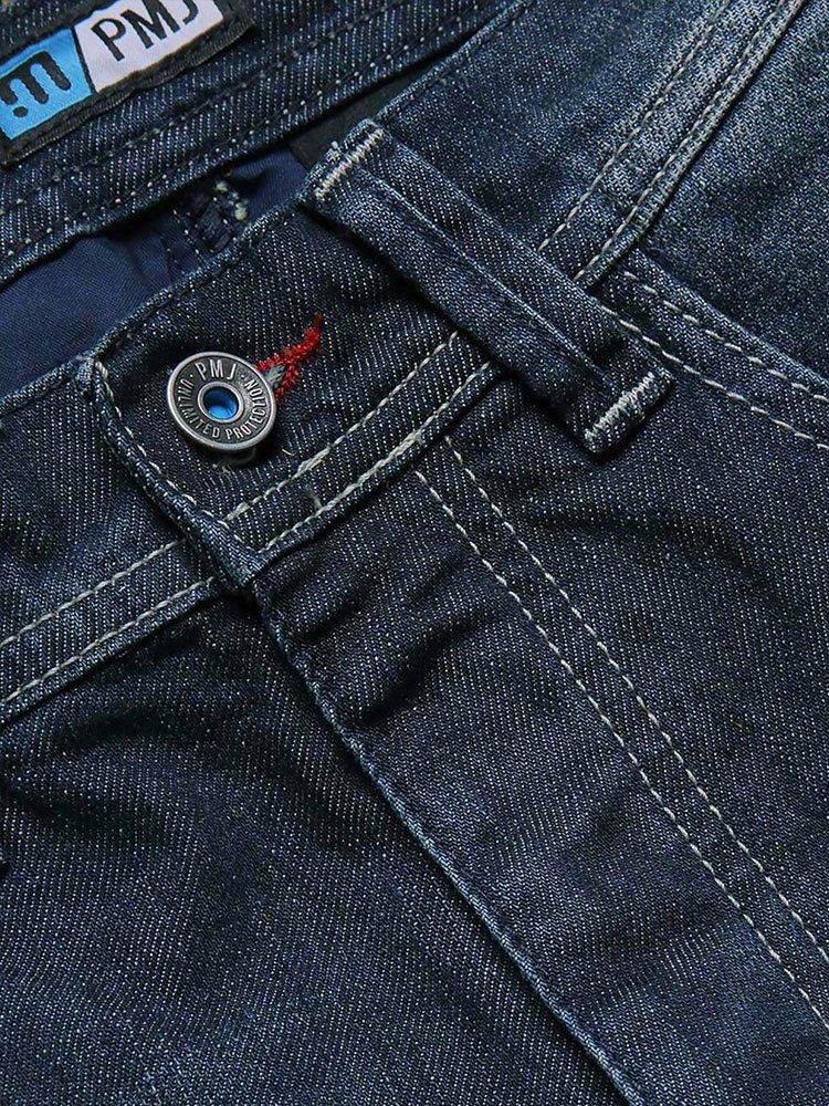 Jeansy motocyklowe PMJ Vegas ciemnoniebieskie