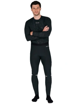 Legginsy termoaktywne Knox Dual Active unisex, czarne