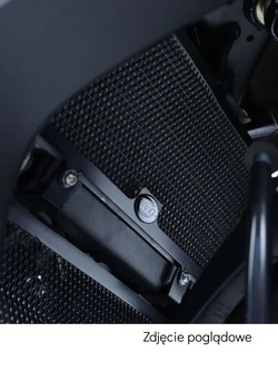 Osłona chłodnicy R&G aluminiowa do Hondy CBR 250 RR (17-) czerwona