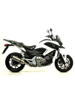 Tłumik Arrow Honda NC 700 S / X [12-14], NC 750 S / X [14-20], Integra 700 [12-13], Integra 750 [14-20] [Race-Tech, Titanium + Carbon]  