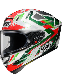 Kask integralny Shoei X-SPR PRO Escalate TC-4 czerwono-zielony