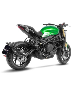 Tłumik motocyklowy LeoVince LV-10 Full Black [Slip-On, Black Stainless Steel] do Benelli 752 S (19-24)