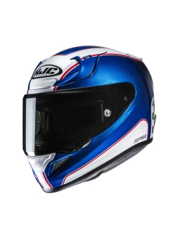 Kask integralny HJC RPHA 12 Respon niebiesko-biały