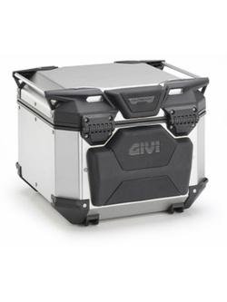 Oparcie GIVI do kufra centralnego Trekker Outback Evo 42 / Black Line czarne