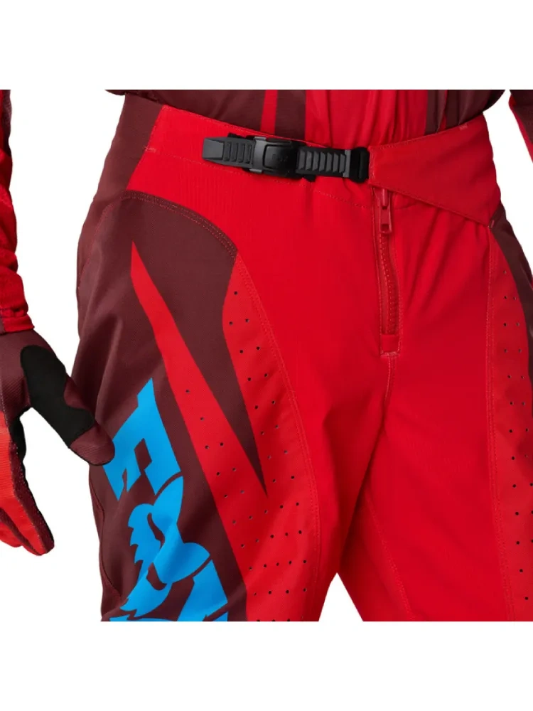 Spodnie cross Fox 180 Raid czarno-czerwone