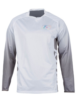 Bluza enduro Klim XC Lite biało-szara