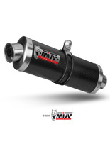 Tłumiki motocyklowe Slip-On Line (Oval) MIVV do Yamaha TDM 900 (02-14) carbon