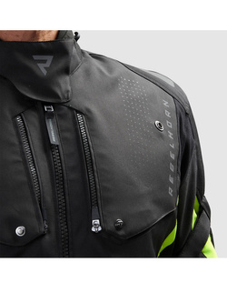 Kurtka motocyklowa tekstylna Rebelhorn Hiker IV czarno-żółta