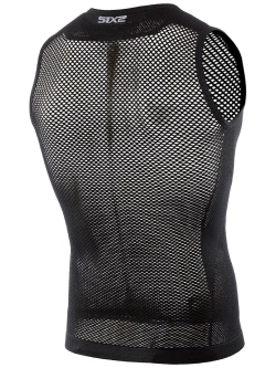 Koszulka termoaktywna bez rękawów SIXS Core czarna unisex