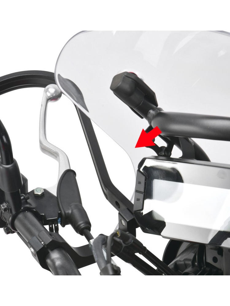 Handguardy Zeta Honda CRF250L/ CRF300L / RALLY (21-) aluminiowe, czarne