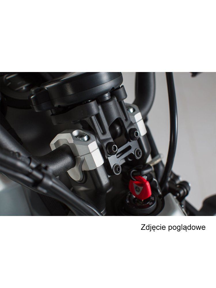 Zestaw podwyższający kierownicę SW-Motech Yamaha XSR 700 [16-] [H: 20mm]