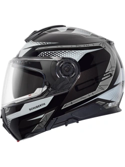 Kask szczękowy Schuberth C5 Velocity czarno-szary