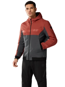 Kurtka motocyklowa tekstylna REV’IT! Parabolica 2 czerwono-szara