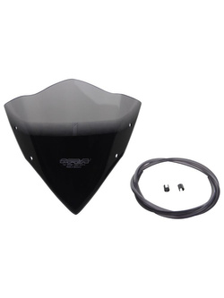 Szyba motocyklowa MRA oryginalny kształt "O" Kawasaki Z 750 R (11-14) przyciemniana