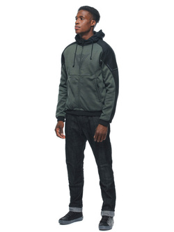 Bluza motocyklowa Dainese Daemon-X Safety zielono-czarna