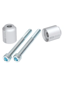 Podwyższenie kierownicy Hepco&Becker BMW F 800 GT (13-19) [30 mm w górę] srebrne