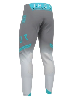 Spodnie cross Thor Sportmode Carbon szaro-błękitne