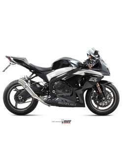 Pełny układ wydechowy z homologacją (GHIBLI) MIVV do Yamaha XSR 700 (16-20) czarny