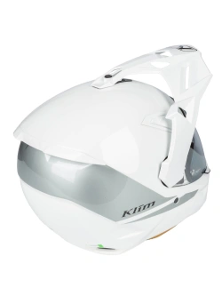 Kask adventure Klim X1 Alpha biało-srebrny