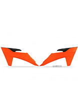 Osłony chłodnicy UFO do KTM SX/SXF(SX-F) 125/250/300/350/450F (23-) fluo pomarańczowe