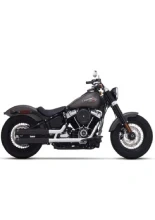 Tłumiki motocyklowe Rinehart Racing 3,5" Duals do modeli Harleya Davidsona Softail czarne [18-24]