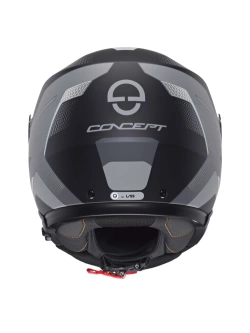 Kask szczękowy Schuberth Concept Tracer czarno-szary