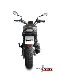 Tłumik motocyklowy Slip-On Line (MK3) MIVV do Benelli Leoncino 800 (22-) czarny