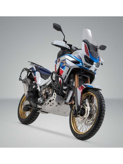 Zestaw: kufry boczne DUSC M/L + stelaże PRO SW-Motech Honda CRF1100L Africa Twin (19-) / Adventure Sports (19-), CRF1100 L Africa Twin ES / Adventure Sport ES (23-) [poj.: 41/33 l]