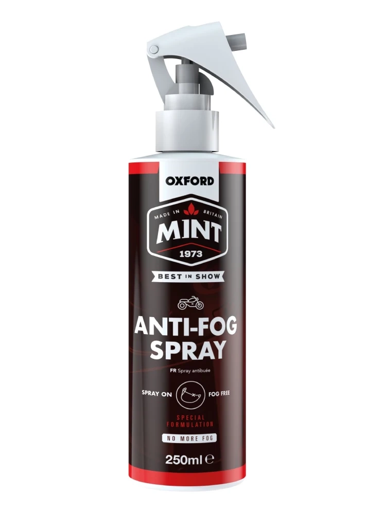 Sprey zapobiegający parowaniu Oxford Mint do szybek (250 ml)